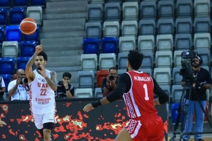 منتخب الإمارات لكرة السلة يفوز على البحرين في البطولة العربية