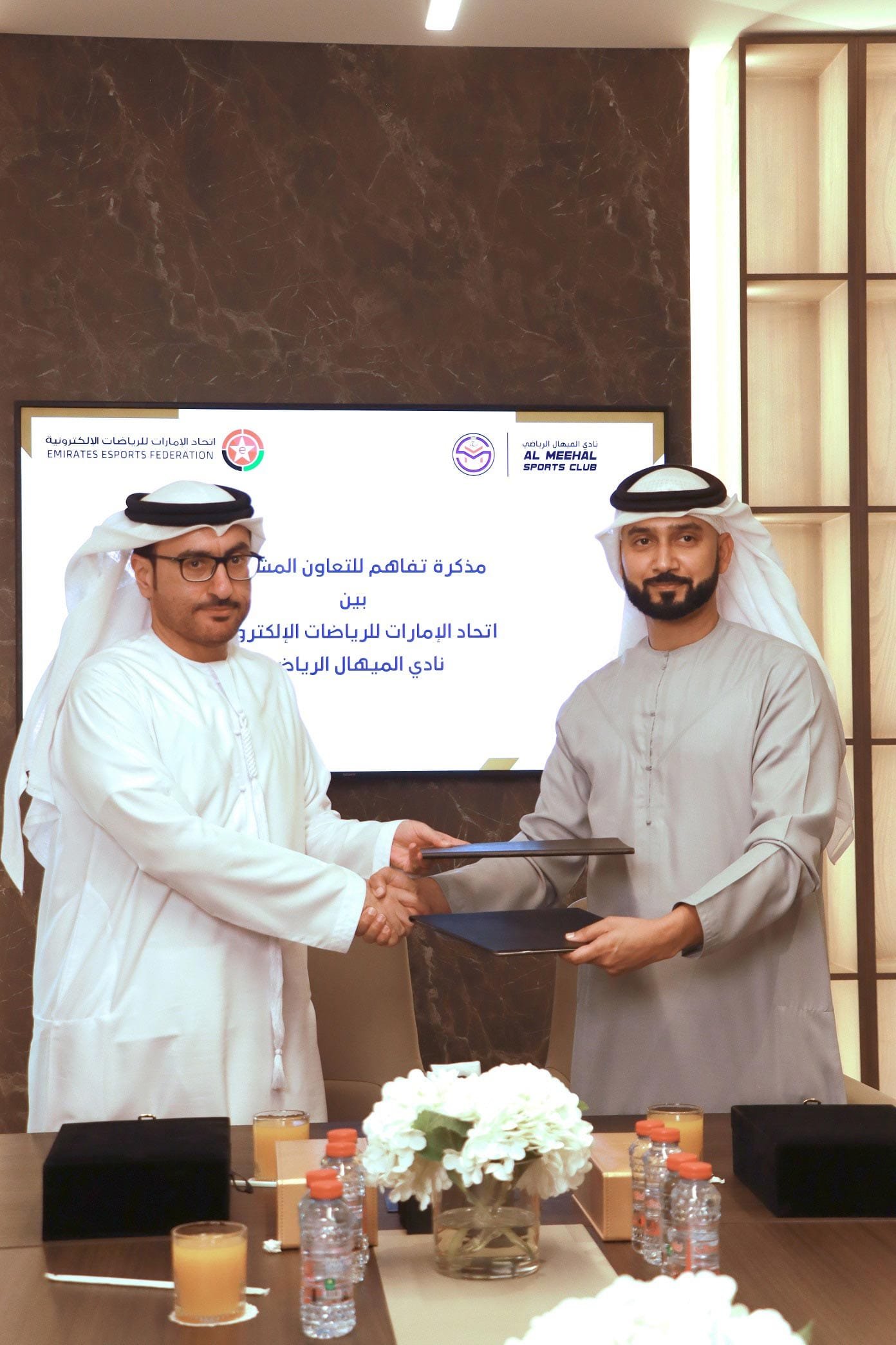 بهدف تطوير الكفاءات في مجال الرياضات الإلكترونية.. اتحاد الإمارات للرياضات الإلكترونية يوقع مذكرة تفاهم مع نادي الميهال الرياضي