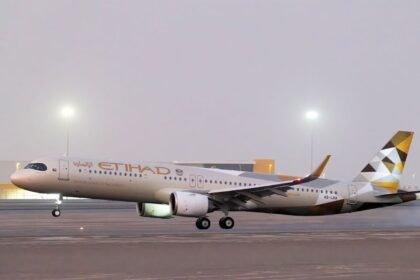 أول طائرة "A321LR" تابعة الاتحاد للطيران تدخل الخدمة مطلع أغسطس
