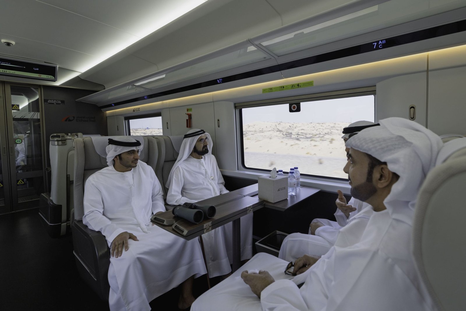 Mohammed bin Rashid: The Etihad Rail is an important economic artery and a vital bridge that enhances the UAE's journey towards the future