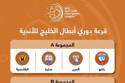 العين في المجموعة الأولى لبطولة دوري أبطال الخليج لكرة القدم