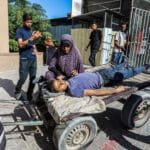 Tanks advance into the Sheikh Radwan neighborhood.. Unprecedented Israeli bombardment of Gaza City.