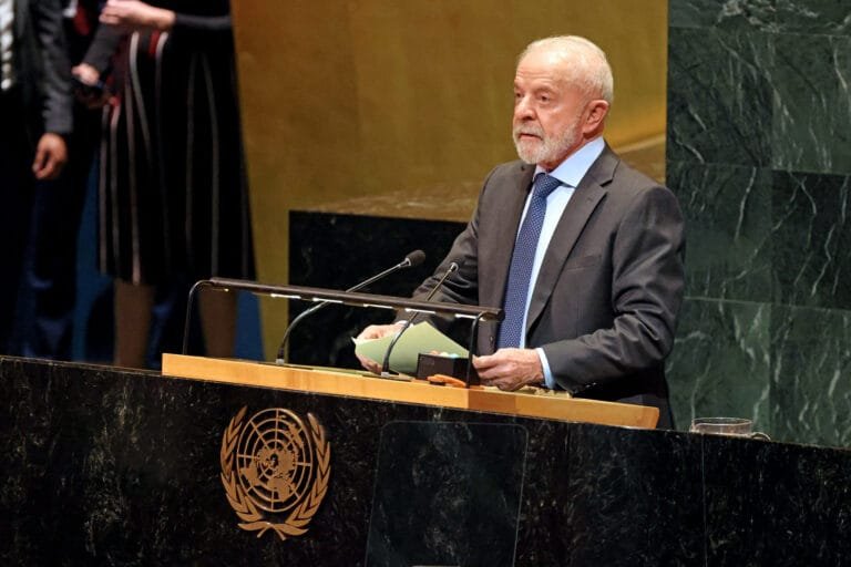 First speech at UN meetings for Brazil.. Why?