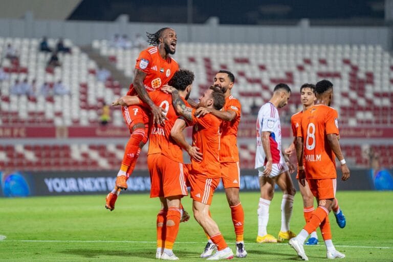 Azaro leads Ajman to a valuable victory over Sharjah at the end of the fourth round.