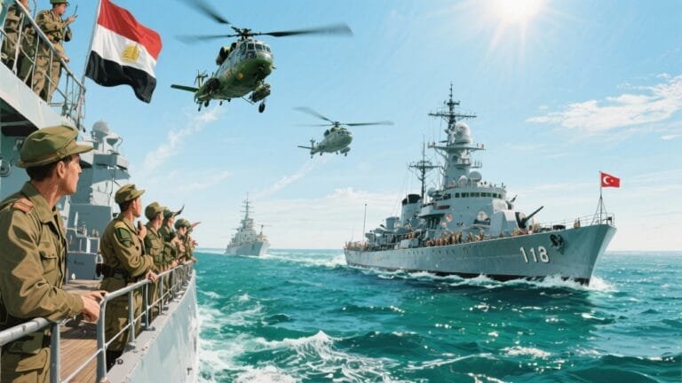 التعاون العسكري ينشط من جديد.. مناورات بحرية مصرية-تركية بعد 13 عامًا
