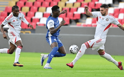 A goalless draw between Al Jazira and Al Nasr at the end of the third round of the ADNOC League.