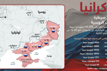 القوات الروسية تسيطر على بلدة فيدوروفكا في دونيتسك 