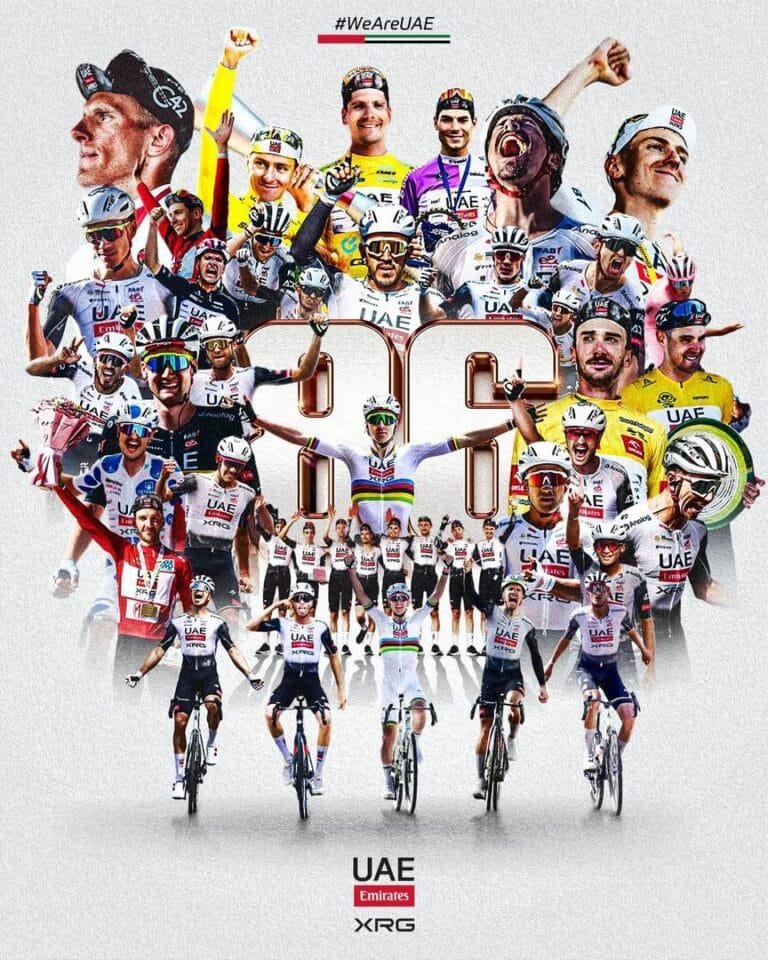 Emirates Cycling is crowned champion of the Tour of Luxembourg