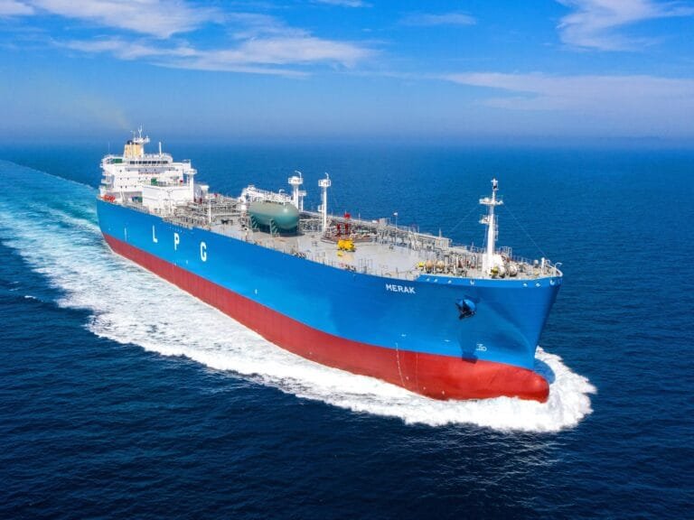 Sir Marine and BGN receive Mirak, the third liquefied petroleum gas tanker