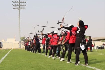 "bow and Arrow" participates in the "West Asia" Championship in Doha