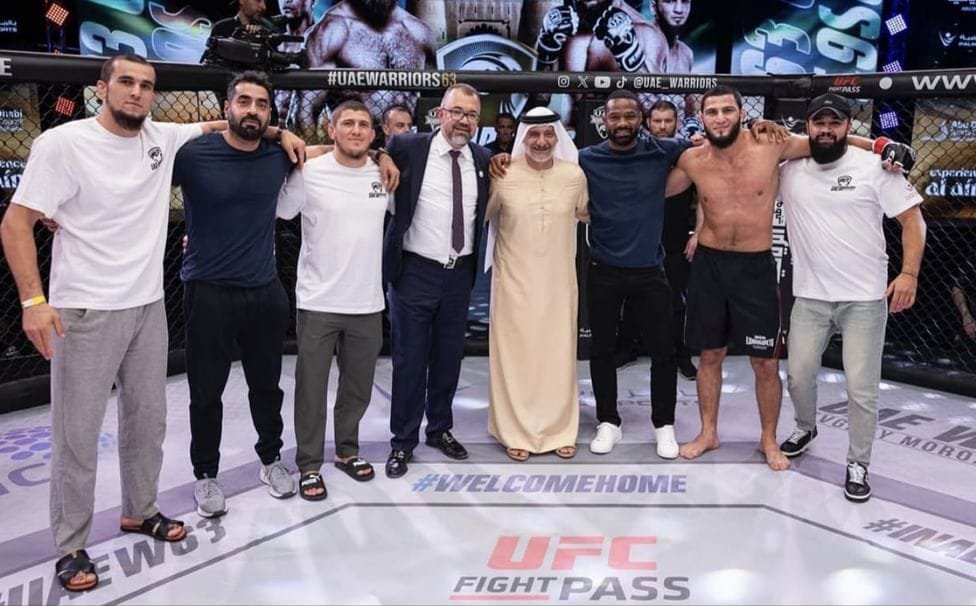 Turkmen Basir Saraliyev wins the main fight title in the "UAE Warriors" international tournament