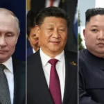 Picture and message.. Xi, Putin and Kim meet in China 