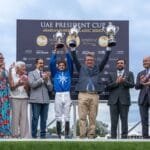 The horse "Al-Zeer" wins the President's Cup for Arabian Horses in Belgium 