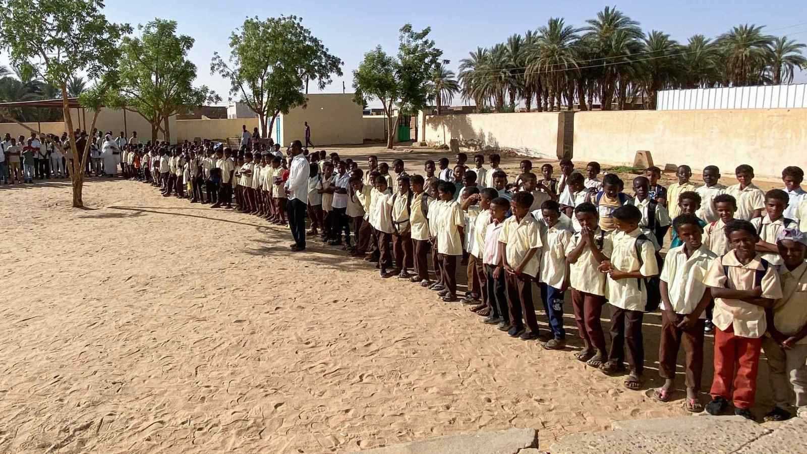 "The worst crises in the world." War deprives Sudanese children of education