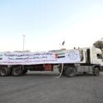 Within "Operation Gentleman Knight 3".. The UAE extends a helping hand to the health sector in Gaza through an aid convoy 