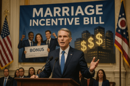 Ohio innovates to encourage marriage: tax breaks and financial rewards for companies that reward married employees.