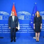 الرئيس السيسى فى بروكسل