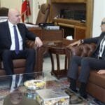 The Egyptian ambassador in Beirut