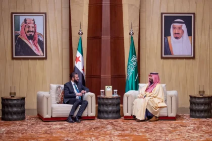 Al-Sharaa discusses with Mohammed bin Salman