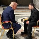 Trump with Zelensky