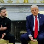 Trump and Zelensky
