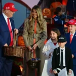 Trump and Melania celebrate Halloween