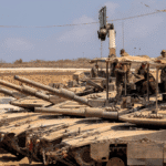 Bombed the eastern Gaza Strip. Israel shoots suspects from Gaza