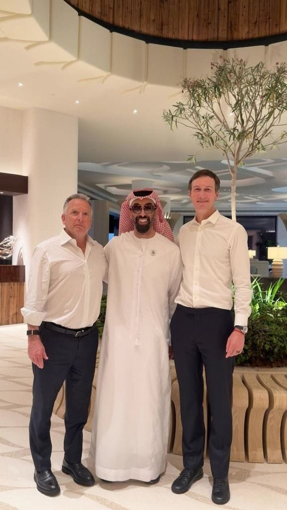 Tahnoon bin Zayed meets with Witkoff and Kushner