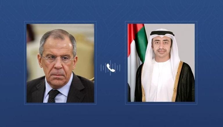 Abdullah bin Zayed and Lavrov discuss bilateral relations