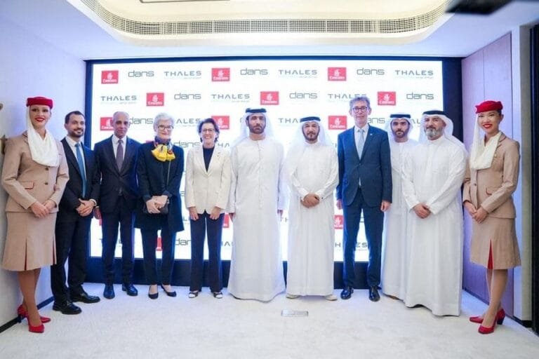 Research agreement between Dubai Air Navigation Services, Emirates Airlines and Thales
