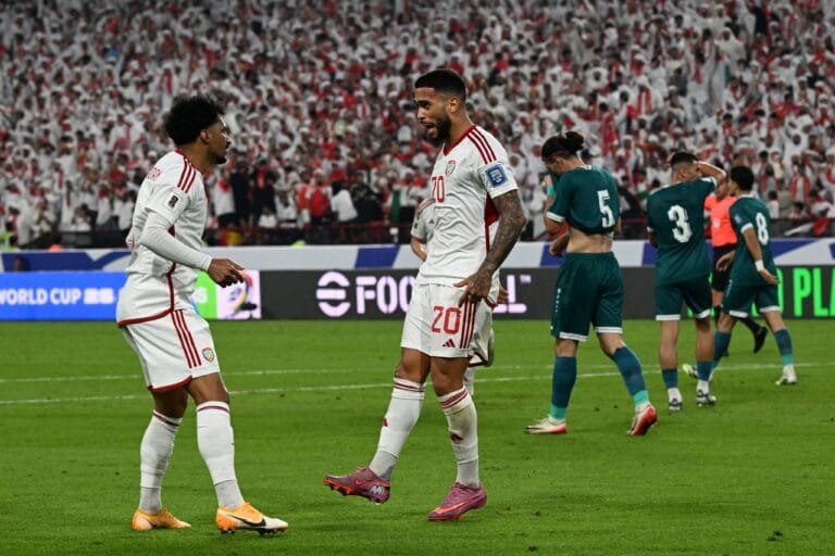 UAE vs Iraq match in the fifth round of the World Cup qualifiers