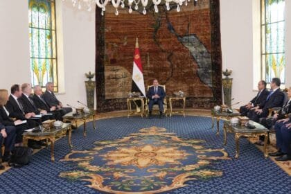 President Sisi receives the Secretary of the Russian Security Council
