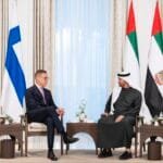 لقاء بين الرئيس الاماراتى والرئيس الفنلندى