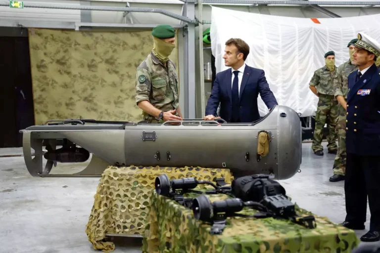 Paris is outlining military preparations for a potential confrontation with Moscow