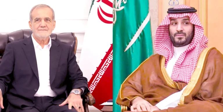 رسالة إيرانية إلى الرياض تحرك دبلوماسي جديد بين ولي العهد السعودي والرئيس الإيراني
