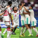 Today's match schedule and broadcast channels: UAE faces Algeria and Iraq plays Jordan in the Arab Cup.