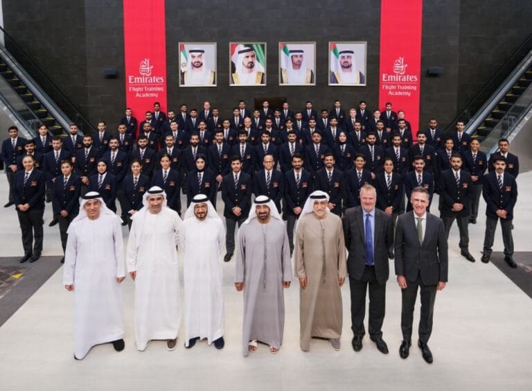 Emirates Aviation Training Academy celebrates the graduation of 77 pilots