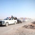 Several Syrian and American security forces were injured during a joint patrol near Tadmur