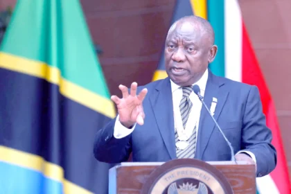 South African President Cyril Ramaphosa