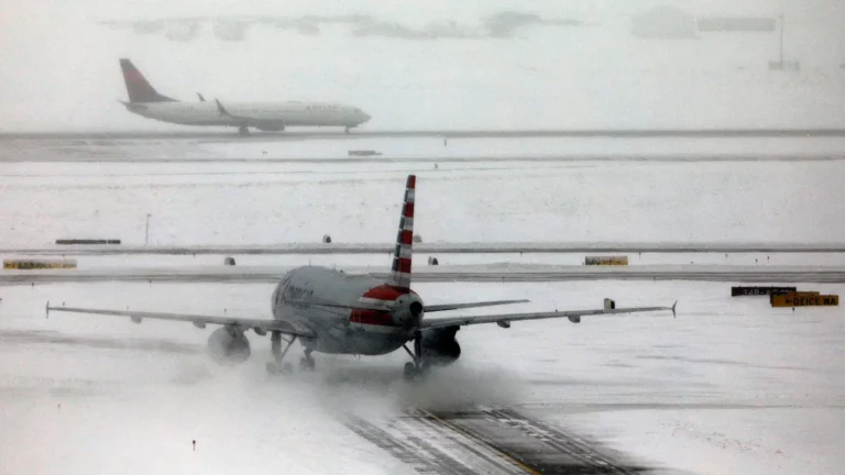 Winter storm hits America: More than a thousand flights canceled and thousands of travelers stranded