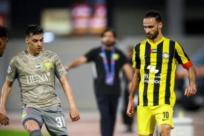 The match between Kalba and Al Wasl in the UAE league ended in a draw.