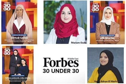 باحثات من جامعة خليفة ضمن قائمة فوربس «30 تحت الـ 30»