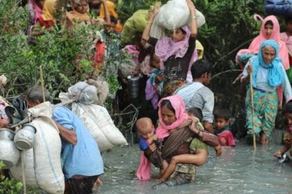 The European Union provides €63 million to aid victims of the Myanmar crisis and support Rohingya refugees.
