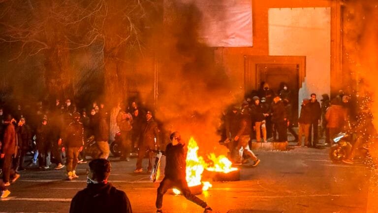 Iran declares three days of national mourning following recent violence.