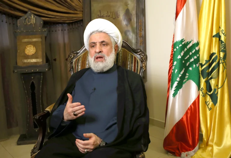 الأمين العام لحزب الله في لبنان نعيم قاسم