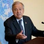 United Nations Secretary-General Antonio Guterres