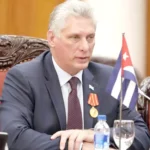 الرئيس الكوبي ميجيل دياز