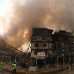 Hell at a shopping mall in Pakistan: 14 dead and 74 missing amid a race against time to find survivors