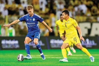 الإثارة تحسمها القسمة.. تعادل مثير في ديربي النصر والوصل بالدوري الإماراتي